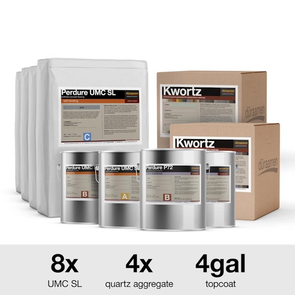 Decorative Quartz Urethane Concrete Kits