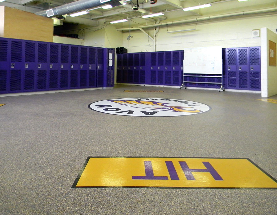 Avon Eagles Football Locker Room Duraamen