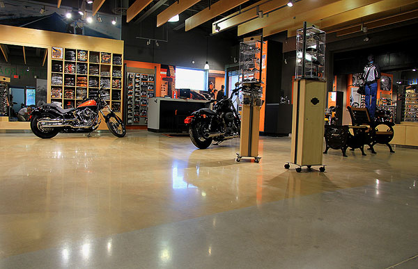 harley davidson showrooms