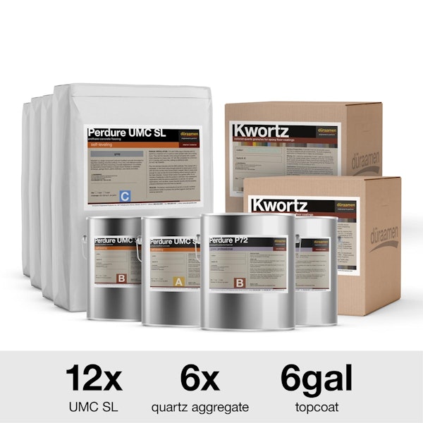 Decorative Quartz Urethane Concrete Kits