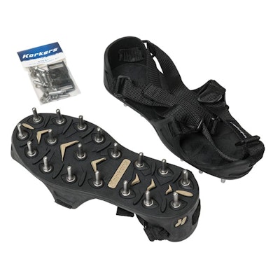 Korkers TuffTrax Bed Spiked Shoes