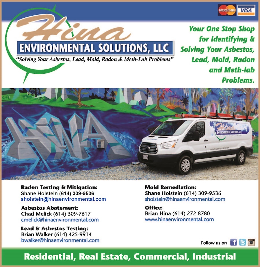 Radon Testing and Meth lab services now offered
