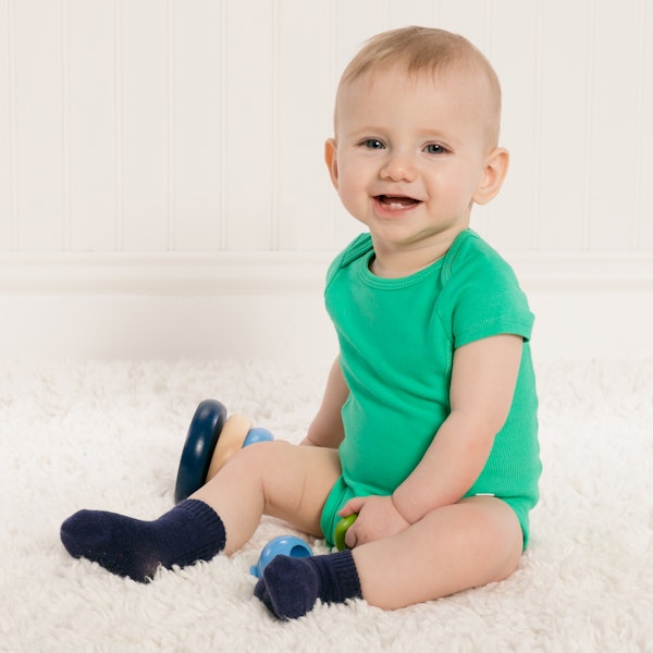 child with Infant Boys Bodysuits