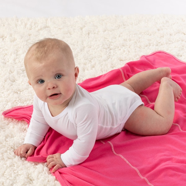 child with Girls Blankets