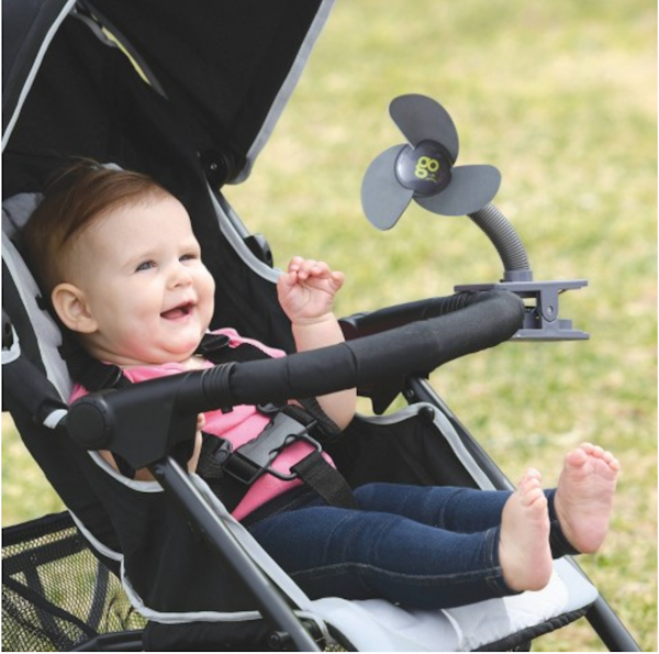 child with Travel Fan