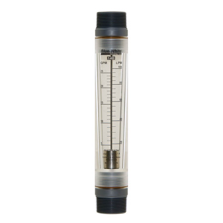 9505?  No Other Markings< Model: GPM / 36 LPM Flow Meter Air Blue-White Ind 