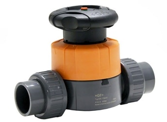 diaphragm valve zero gf fischer georg 25x25 hp flow type valves
