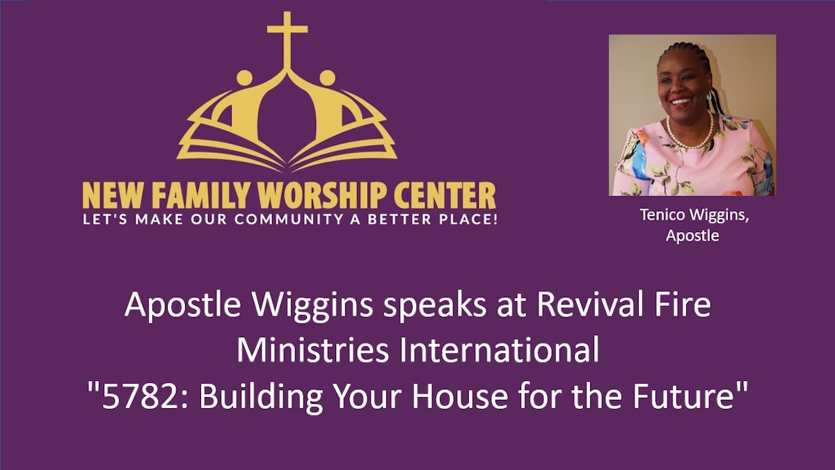 photo for Apostle Wiggins speaks at Revival Fire Ministries International