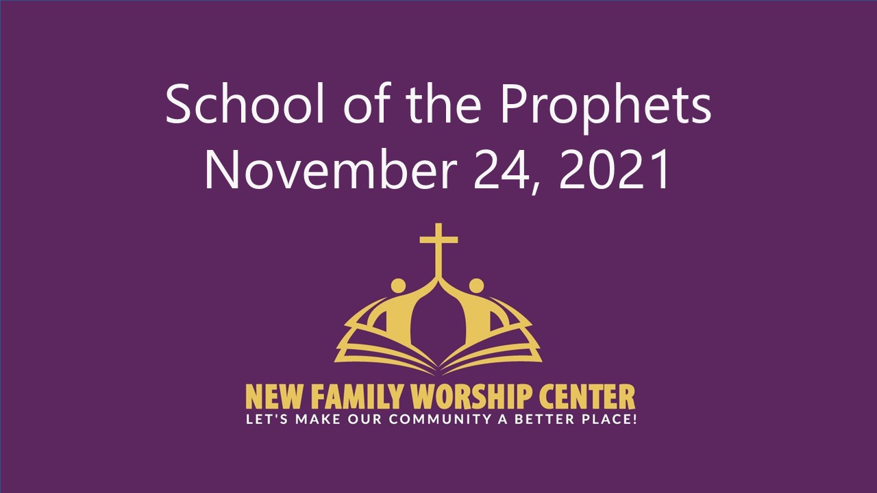 photo for The School of the Prophets Ep. 8