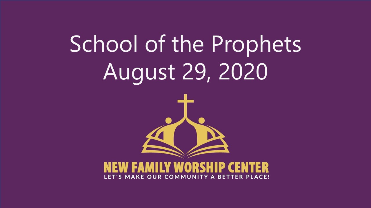 photo for School of the Prophets, Ep 4