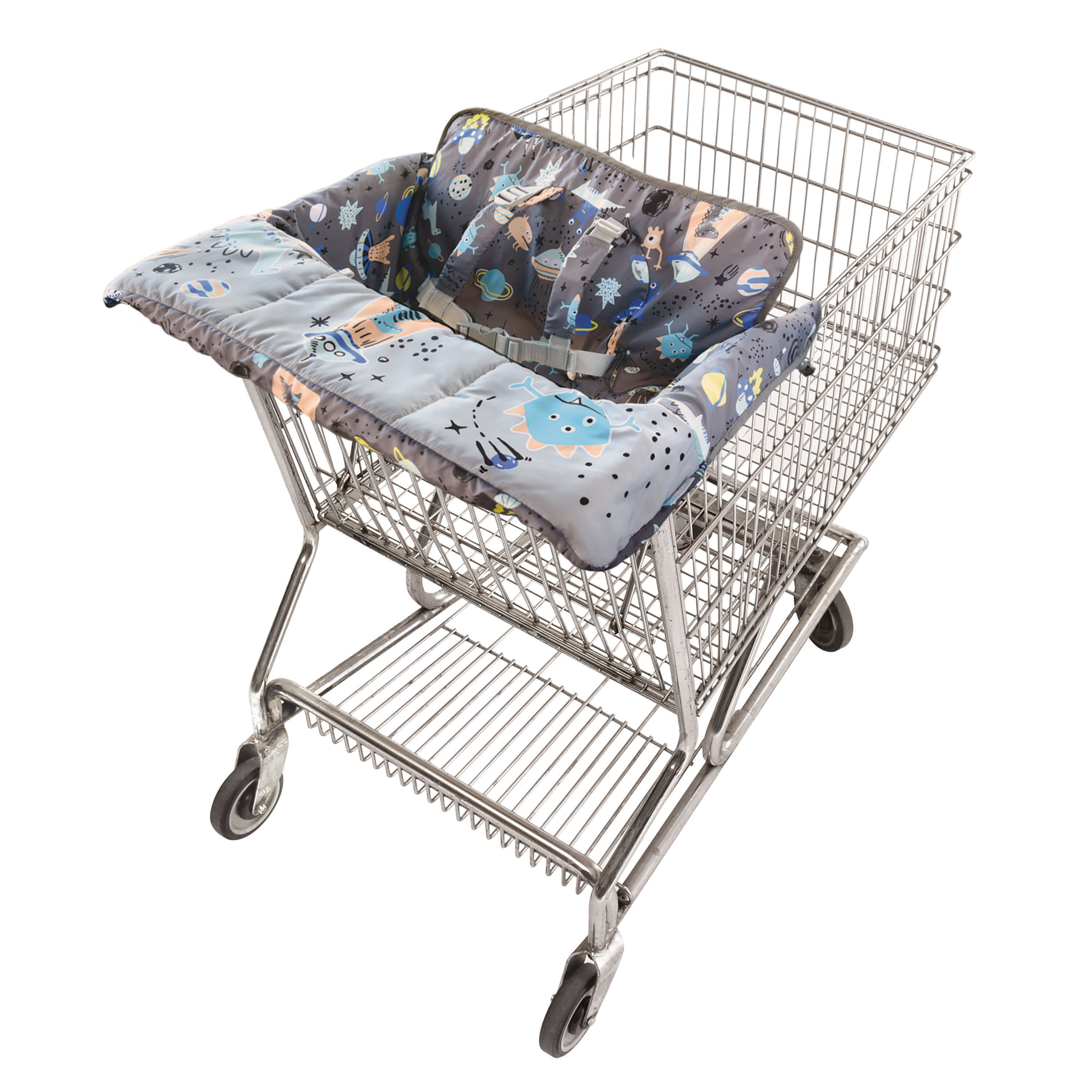 Shopping cart cover with sales shoulder straps